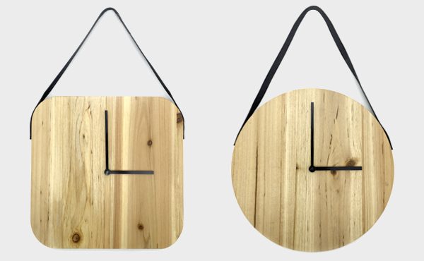 Wood Clocks by Habitat 101