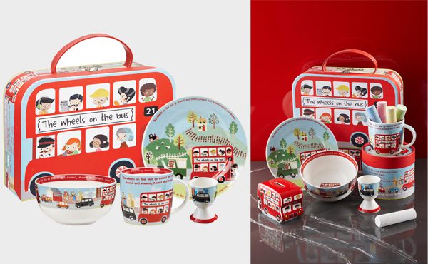 Little Rhymes Kid’s Keepsake breakfast sets from Queens