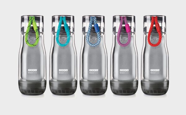 Zoku glass core bottle