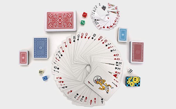 Playing cards range