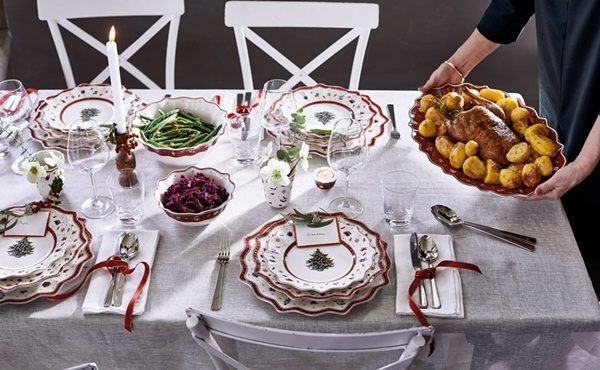 Tableware for Christmas entertaining