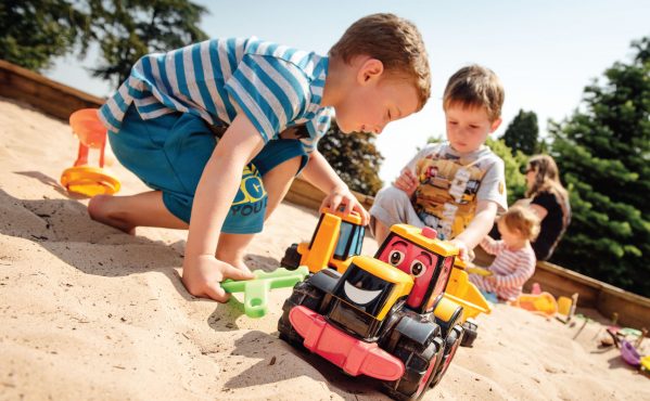 A trucking good time for toddlers