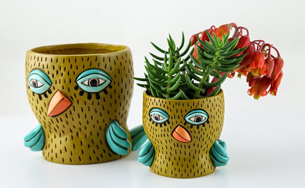 Birdie planters & more