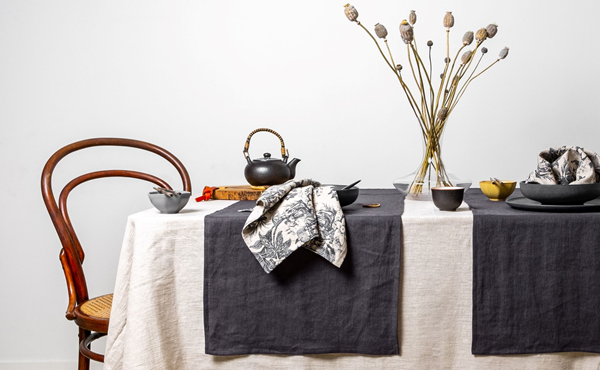 Table linen for winter